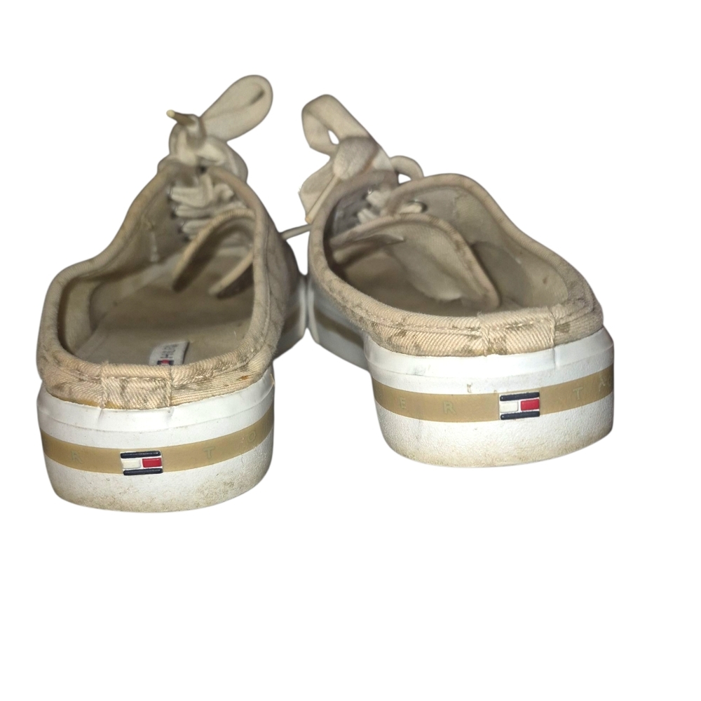 Tommy Hilfiger Tan Slip-On Shoes - Picture 5 of 10